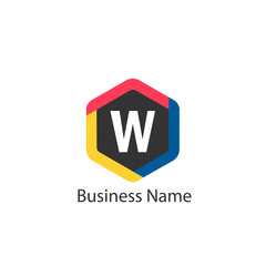 Letter W Logo Template Design