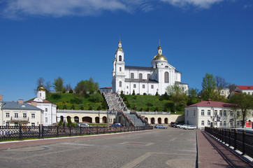 Obraz premium VITEBSK, BELARUS - May, 2018: Holy Assumption Cathedral