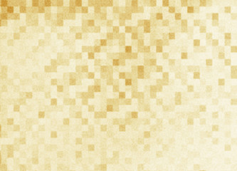 Gold background mosaic texture. Element of beautiful design.