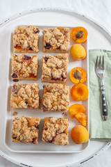 Aprikosen Streusel Kuchen