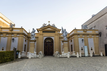 Obraz premium View of Melk town in Austria