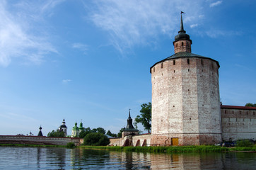 KIRILLOV, RUSSIA - August, 2017: Kirillo-Belozersky monastery near City Kirillov, Vologda region, Russia