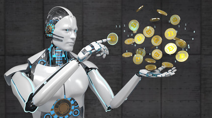 Robot Bitcoins Click