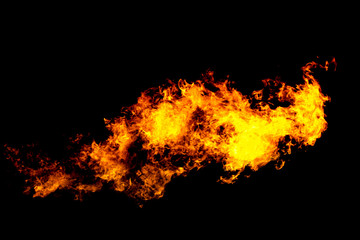 Fototapeta na wymiar fire burning
