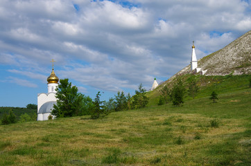 VORONEZH REGION, KOSTOMAROVO, RUSSIA - June, 2018: Kostomarovsky Spassky Monastery