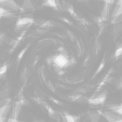 Grey background with geometric shapes