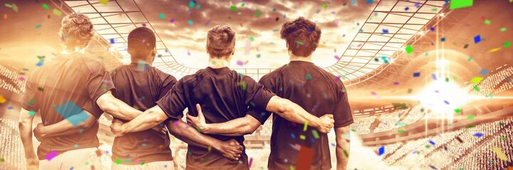 Composite image of composite image of stadium