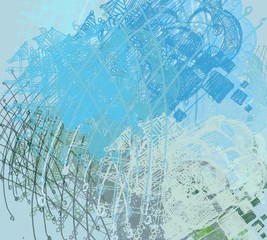 Abstract painting on canvas. Hand made art. Colorful texture. Modern artwork. Strokes of fat paint. Brushstrokes. Contemporary art. Artistic background image.