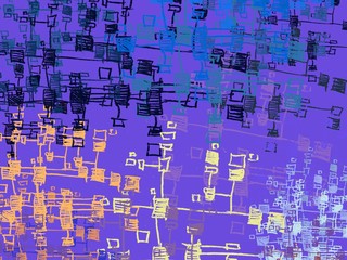 Abstract painting on canvas. Hand made art. Colorful texture. Modern artwork. Strokes of fat paint. Brushstrokes. Contemporary art. Artistic background image.