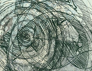 Abstract painting on canvas. Hand made art. Colorful texture. Modern artwork. Strokes of fat paint. Brushstrokes. Contemporary art. Artistic background image.