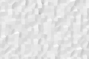 Abstract white modern background of polygons