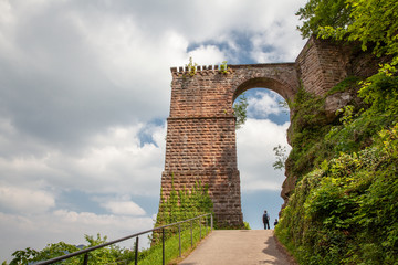Trifels Castle in the southern Palatinate Forest Germany