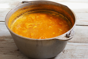 apricot sauce-jam