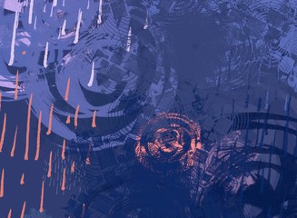 Abstract painting on canvas. Hand made art. Colorful texture. Modern artwork. Strokes of fat paint. Brushstrokes. Contemporary art. Artistic background image.