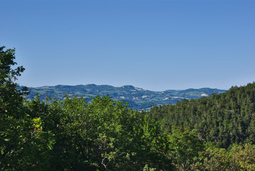 Panorama durante un escursione