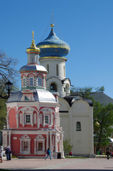 SERGIYEV POSAD, RUSSIA - May, 2018: Trinity Sergius Lavra in Sergiev Posad