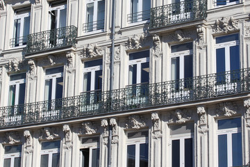 Fototapeta premium Façade haussmannienne