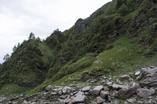 Mountain at govind pashu vihar national park and sanctuary, India
