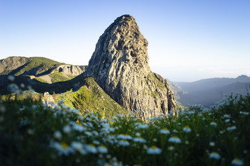 Roque de Agando, La Gomera