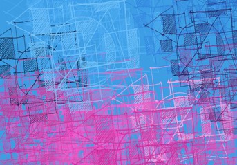 Abstract painting on canvas. Hand made art. Colorful texture. Modern artwork. Strokes of fat paint. Brushstrokes. Contemporary art. Artistic background image.