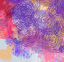 Abstract painting on canvas. Hand made art. Colorful texture. Modern artwork. Strokes of fat paint. Brushstrokes. Contemporary art. Artistic background image.