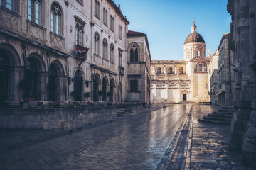 Dubrovnik Cathedral in Dubrovnik old town, Croatia © InfiniteFlow