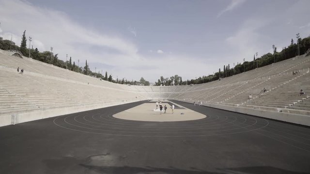 Panathenaic Stadium,  a multi-purpose stadium in Athens, Greece. One of the main historic attractions of Athens.
