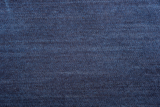 Blue denim jean texture and seamless background.