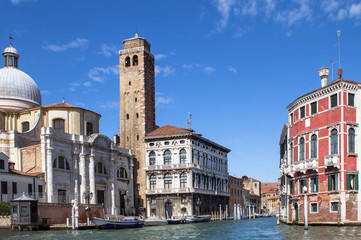 Naklejka premium The church of San Geremia, Venice, Italy