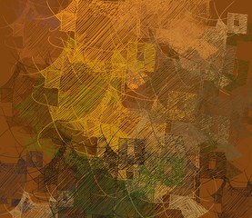 Abstract painting on canvas. Hand made art. Colorful texture. Modern artwork. Strokes of fat paint. Brushstrokes. Contemporary art. Artistic background image.