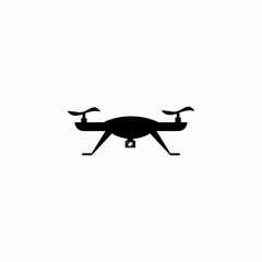 Drone icon. Quadcopter vector design. Quad copter illustration. Element of new technology