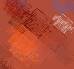 Abstract painting on canvas. Hand made art. Colorful texture. Modern artwork. Strokes of fat paint. Brushstrokes. Contemporary art. Artistic background image.