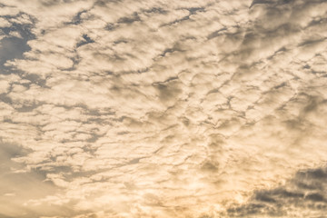 夕方の空　The evening sky