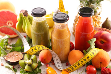 detox juice, healthy drink concept