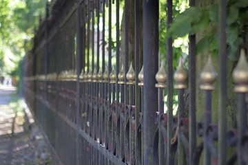 city street fences