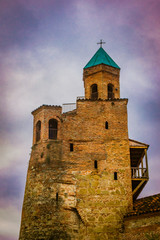 Ancient Georgian Orthodox Church in Kakhetia, Georgia