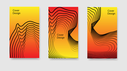 Minimalistic modern design of the cover