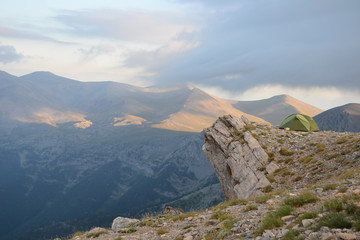 Fototapeta na wymiar Olympus mountain