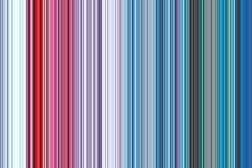 Fototapeta premium Sparkling lines background in blue, silver, red, pink hues and colors. Lines texture
