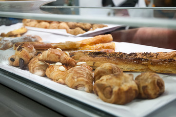 bakery and pastry display