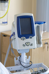 Mobile heart monitor from a British A&E department