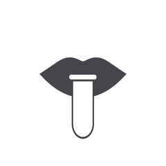Saliva test icon