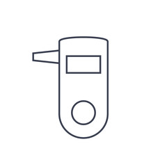 Breath test icon