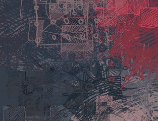 Abstract painting on canvas. Hand made art. Colorful texture. Modern artwork. Strokes of fat paint. Brushstrokes. Contemporary art. Artistic background image.