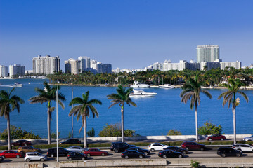 Miami, MacArthur Causeway, USA, Florida