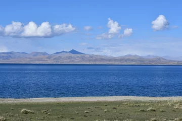 Fototapeten Große Seen China, Tibet, the sacred lake for Buddhists Manasarovar in june  © irinabal18