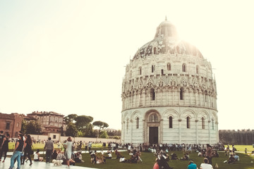 Batistery of Pisa, Italy