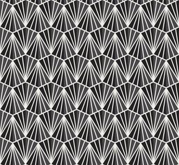 Geometric Diamond Vector Seamless Pattern. Abstract Art Deco Background. Classic Stylish Texture.