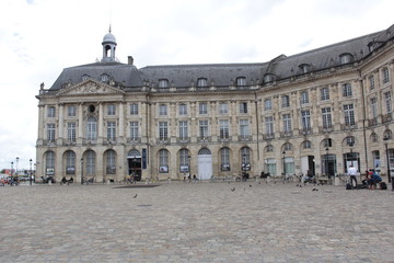Obraz premium Place de la bourse à Bordeaux
