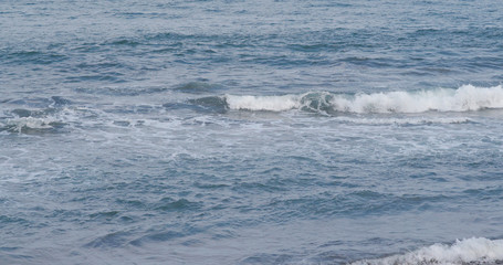 Ocean wave and sea